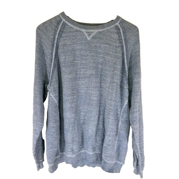 Tommy Bahama Other - Tommy Bahama Reversible Sweatshirt Men's Extra Large XL Gray Knit Pullover